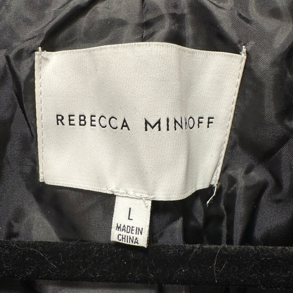 Rebecca Minkoff faux leather blazer jacket - Picture 8 of 10